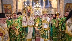 Patriarkët e Jeruzalemit dhe Bullgarisë shërbyen bashkë në Jeruzalem