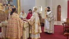 Mitropoliti Nathanail kryeson Liturgjinë Hyjnore në Gjirokastër