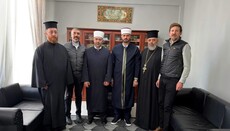 Përfaqësues të Mitropolisë së Korçës uruan myftiun e ri Erjol Haxhiu