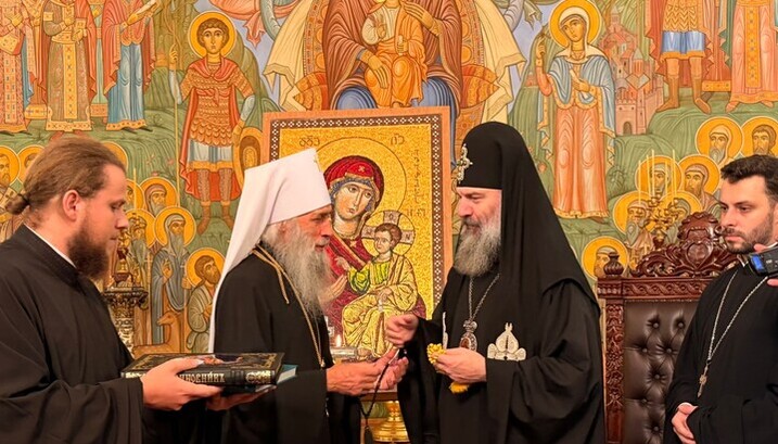 Patriarku Shio priti delegacionin e Kishës Ortodokse Ukrainase