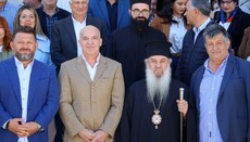 Mitropoliti Nathanail u takua me Rrjetin e Qyteteve me Liqene në Dropull