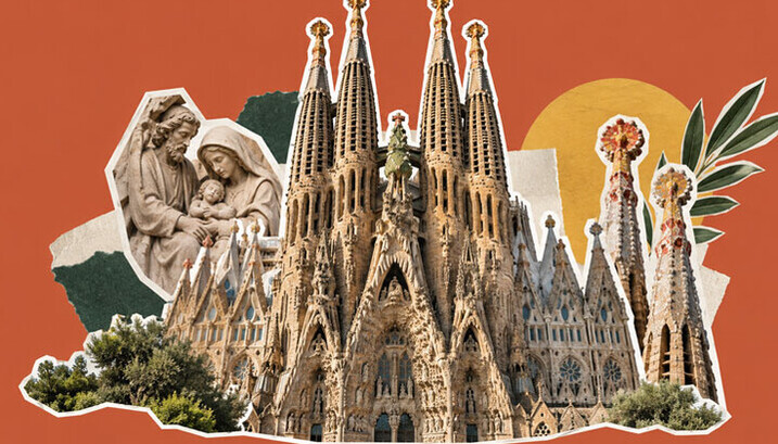 Papa Leoni XIV bekoi kullën e Krishtit të Sagrada Familias në Barcelonë