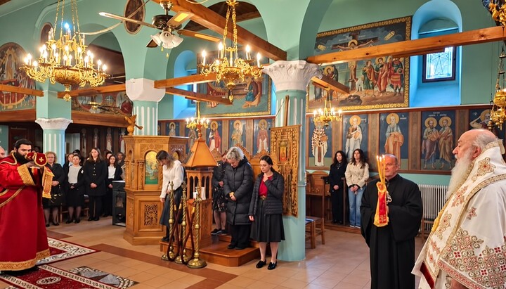 Mitropoliti Nathanail drejtoi Liturgjinë Hyjnore në Dervician të Dropullit