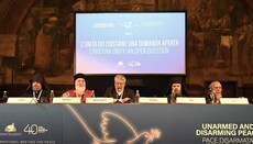 Kryepiskopi Joan mban fjalën mbi unitetin e krishterë në Assisi