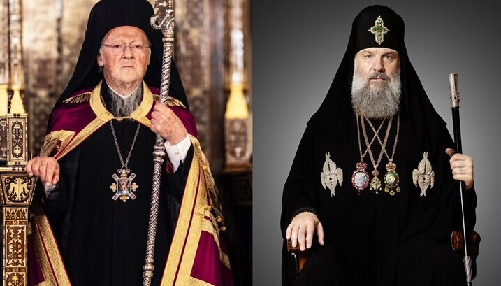 Patriarku i Gjeorgjisë Shio III uroi Patriarkun Bartolome për 35-vjetorin e fronëzimit