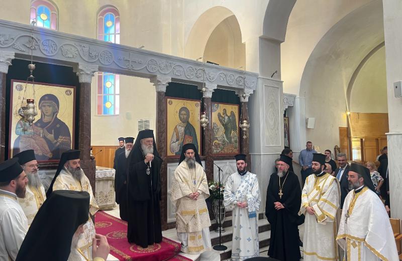 Kryepeshkopi Jeronim kremton emrin në Manastirin e Milesias - photo 8