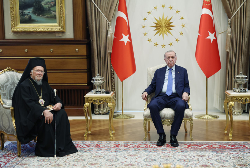 Patriarku Vartholome takohet me Erdoganin në Ankara - photo 1