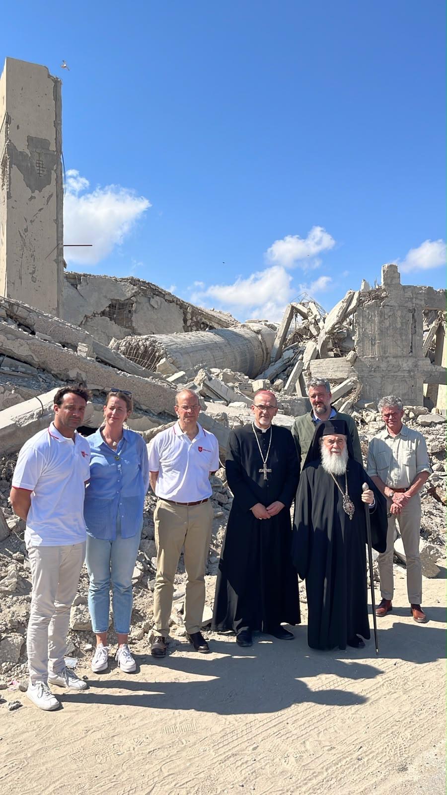 Patriarkët e Jerusalemit vizitojnë Gaza për herë të dytë brenda një viti - photo 1