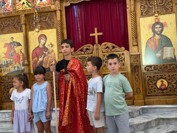 Kampi fetar në Cërrik u përmbyll me Liturgji Hyjnore dhe koncert fëmijësh - photo 1