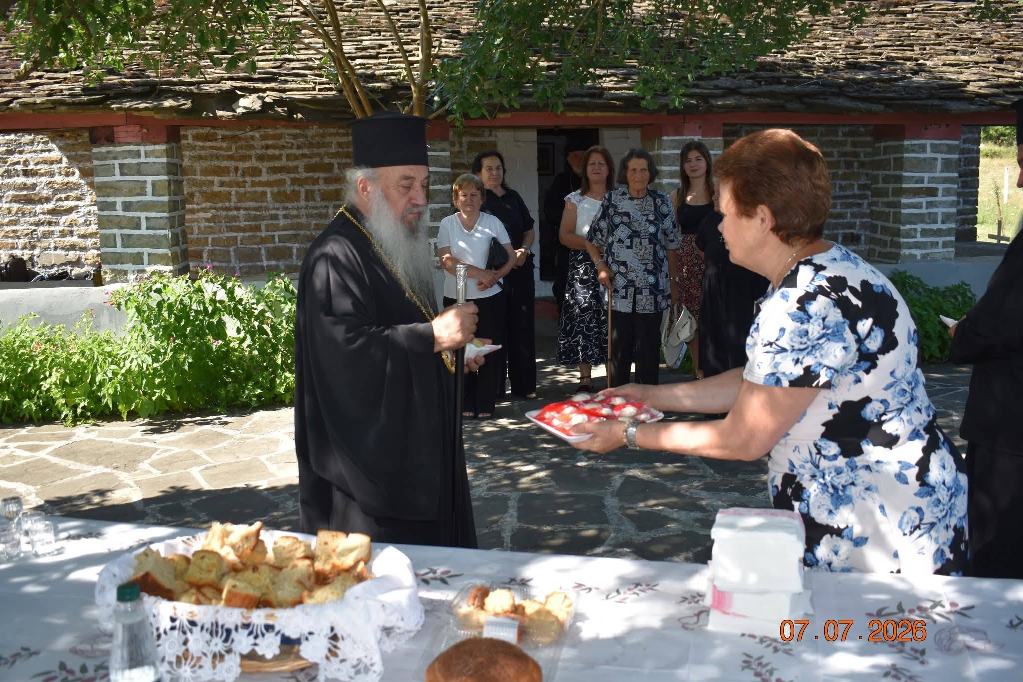 Mitropoliti Nathanail kremtoi Shën Kiriakinë në Grabovë të Përmetit - photo 1