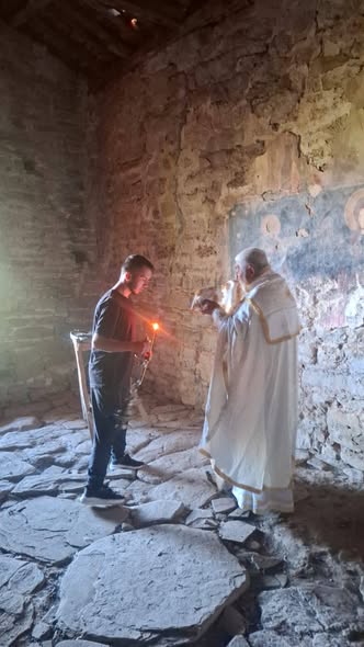 Festa e Shën Kozmait dhe Shën Damianit u kremtua në Sërstan me kalendarin e vjetër - photo 3