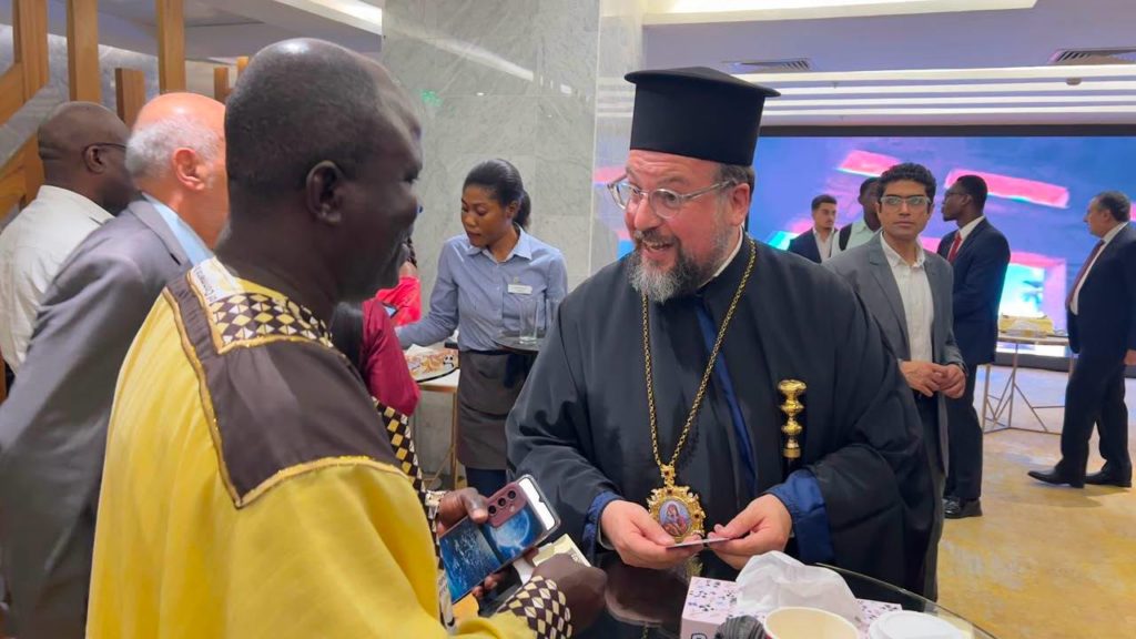 Mitropoliti i Akras merr pjesë në pritjen e Ambasadës Egjiptiane në Gana - photo 1