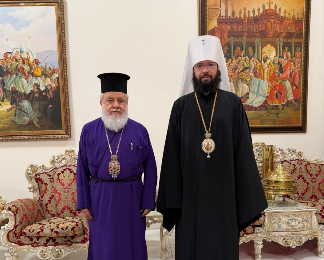 Mitropoliti Andon i Vollokolamskut viziton Mitropolinë e Morfut në Qipro - photo 3