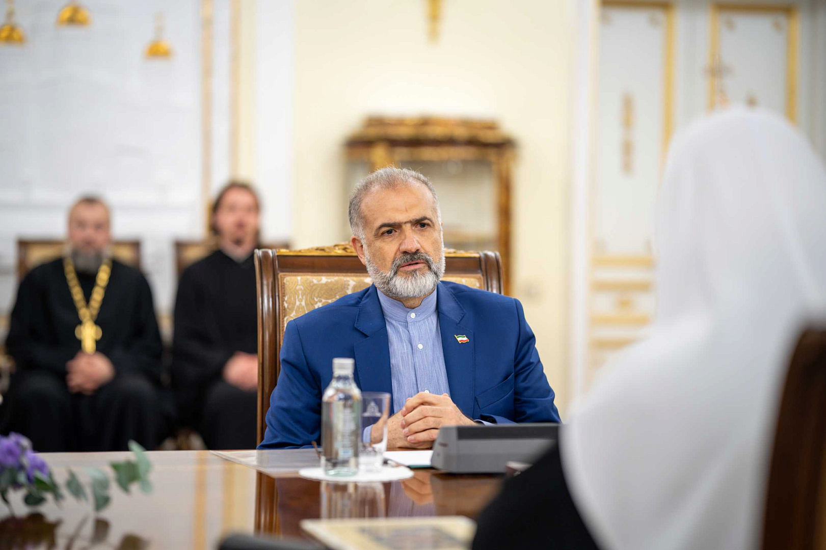 Ambasadori i Iranit takon Patriarkun Kirill, dorëzon mesazh mirënjohjeje - photo 4