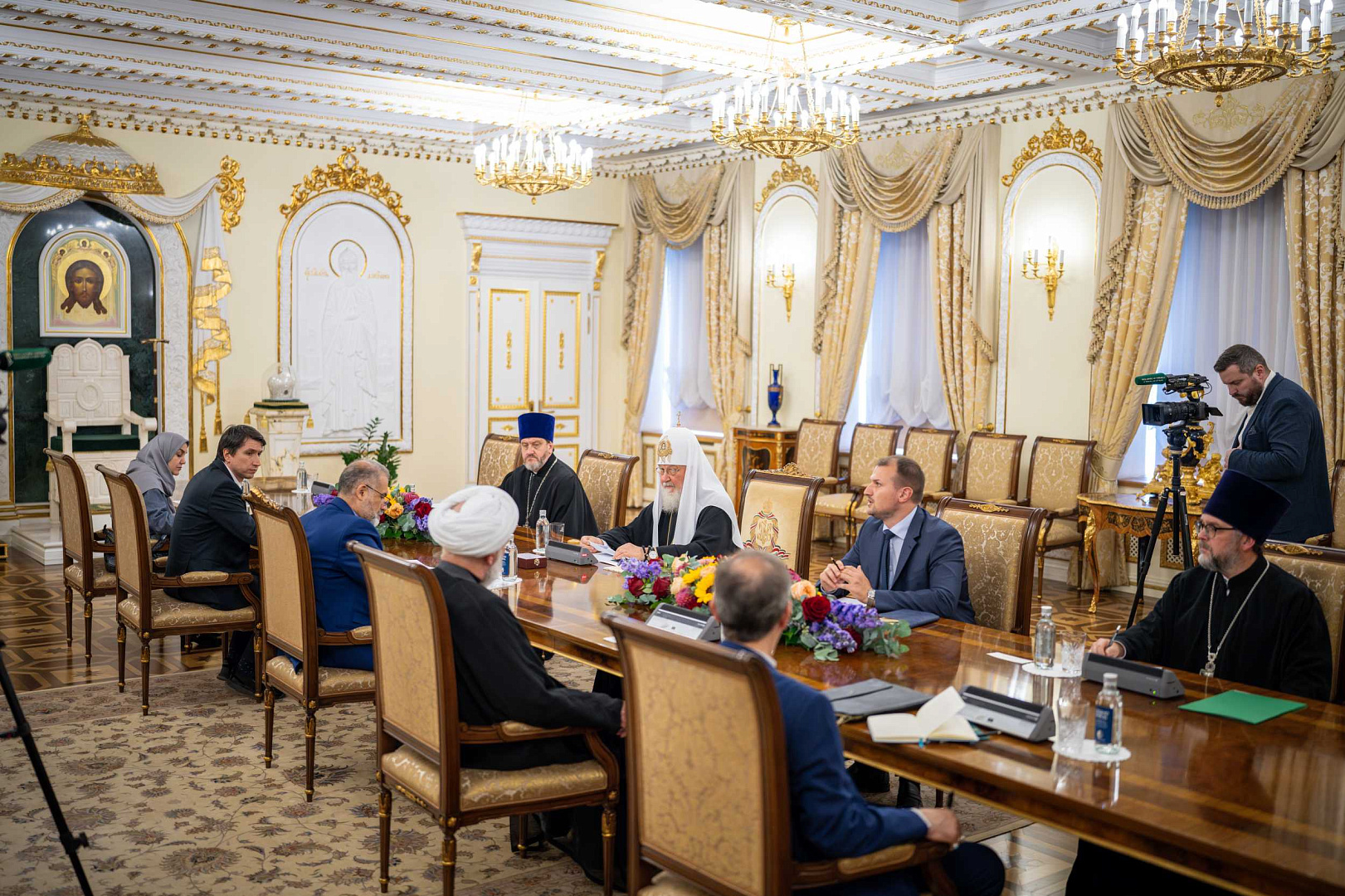 Ambasadori i Iranit takon Patriarkun Kirill, dorëzon mesazh mirënjohjeje - photo 6