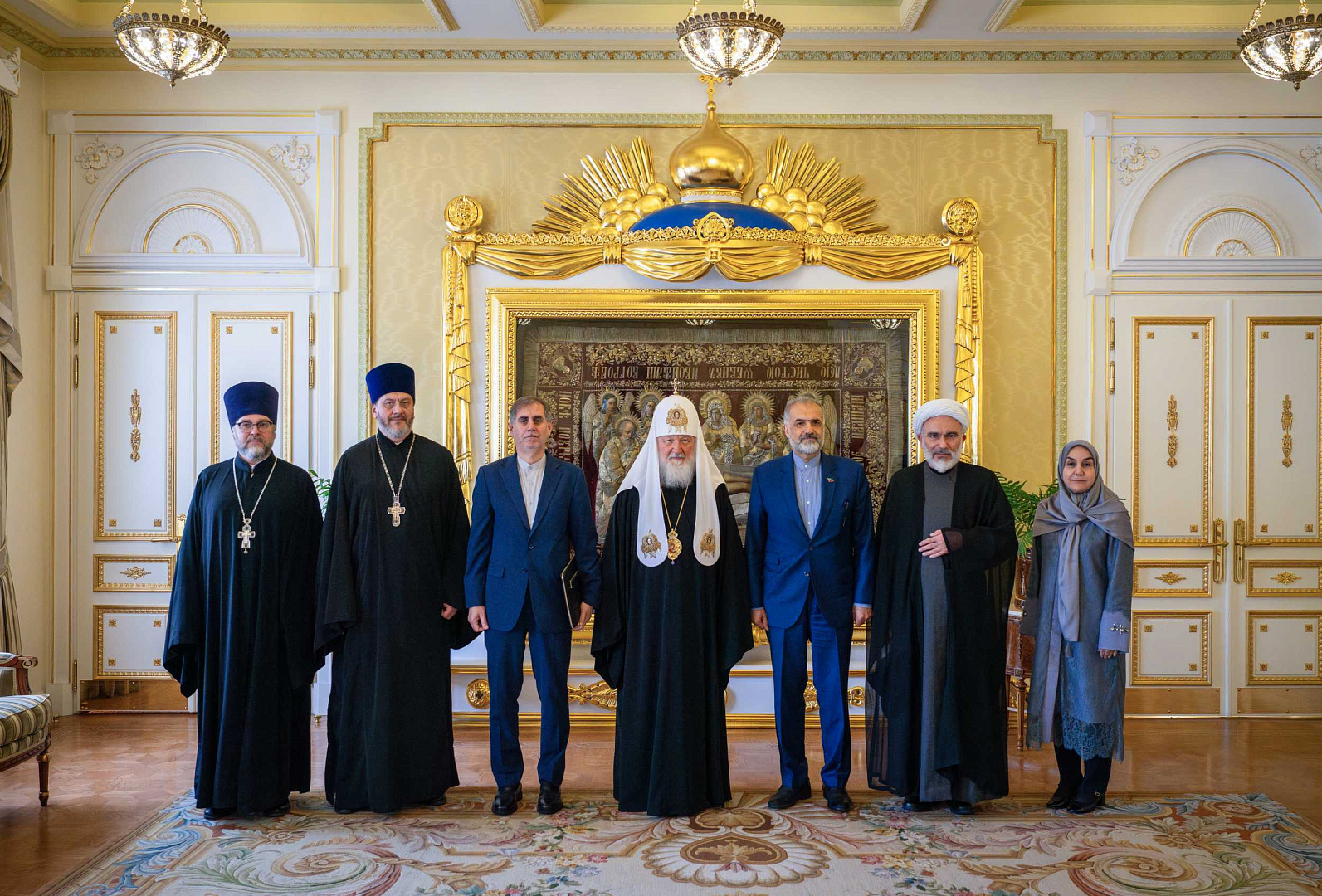 Ambasadori i Iranit takon Patriarkun Kirill, dorëzon mesazh mirënjohjeje - photo 8