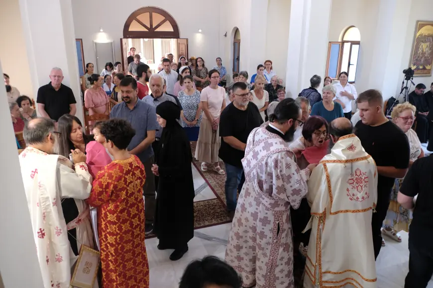 Kryepiskopi Joan kremtoi Shndërrimin e Zotit pranë Qendrës Thavor - photo 2