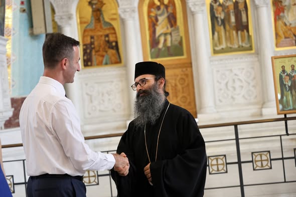 Delegacioni i Religions for Peace Europe vizitoi Katedralen në Tiranë - photo 1