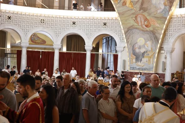 Kisha e Shqipërisë kremton Fjetjen e Hyjlindëses Mari - photo 3