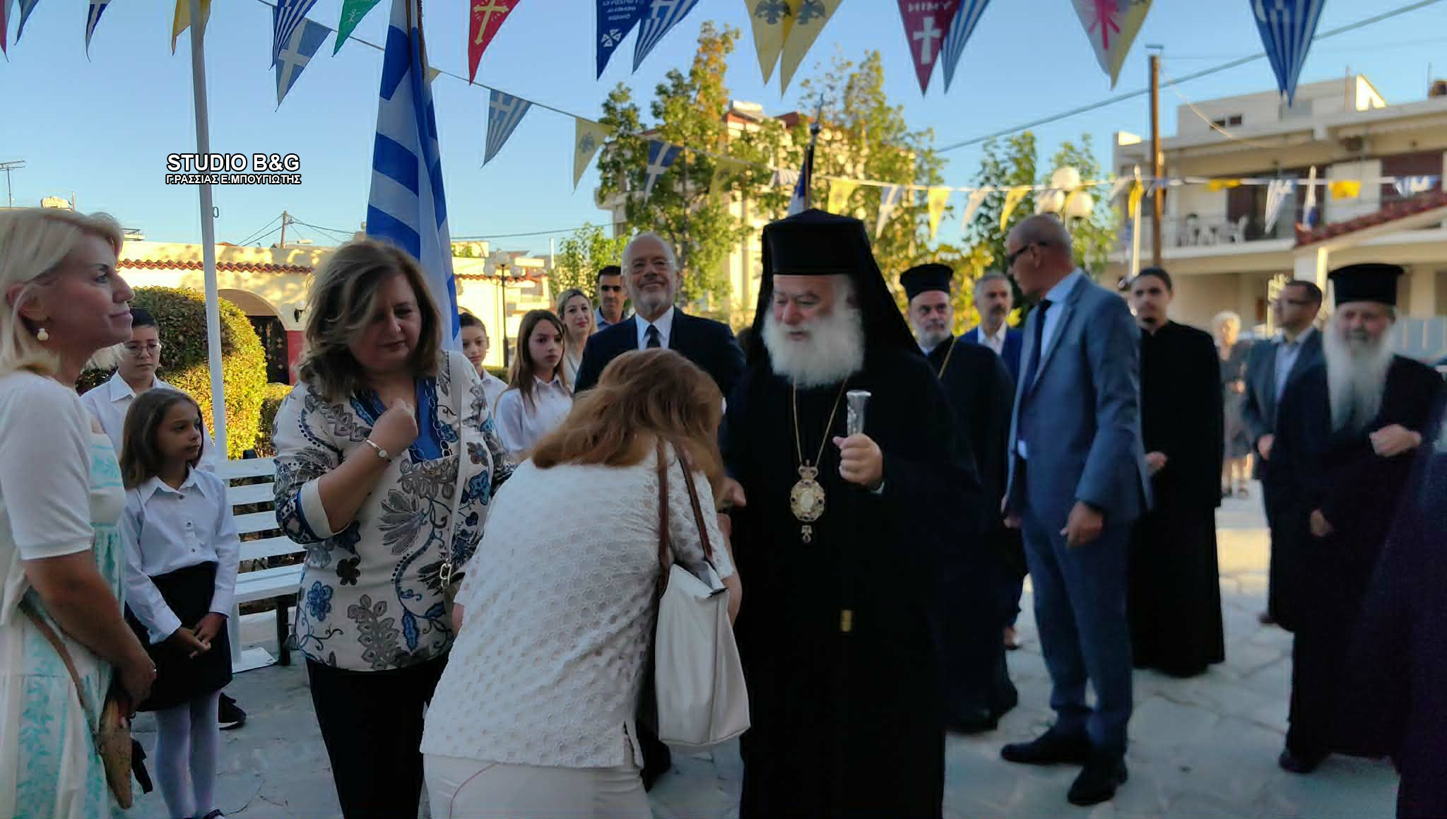 Patriarku i Aleksandrisë viziton Nea Kio të Argolidas - photo 2