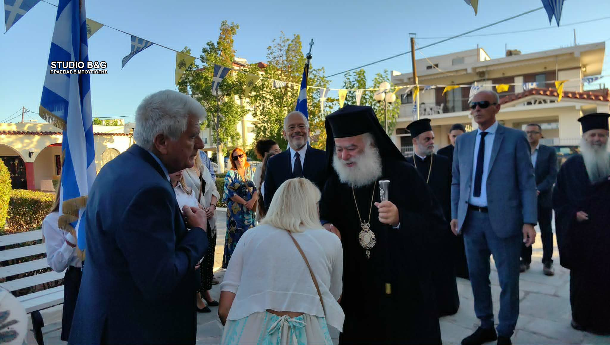 Patriarku i Aleksandrisë viziton Nea Kio të Argolidas - photo 3