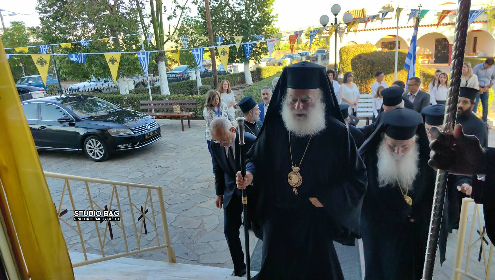 Patriarku i Aleksandrisë viziton Nea Kio të Argolidas - photo 4