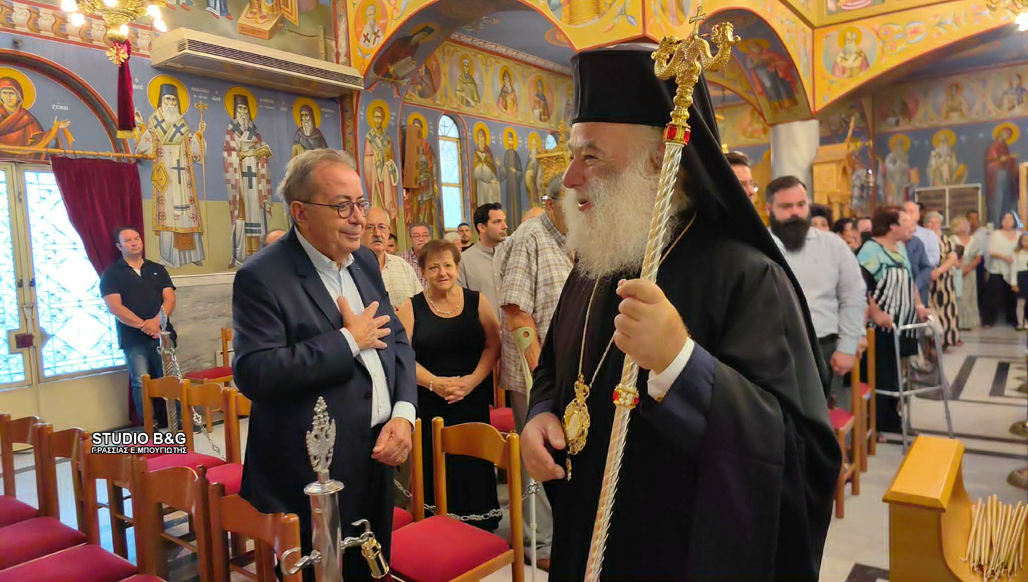 Patriarku i Aleksandrisë viziton Nea Kio të Argolidas - photo 5