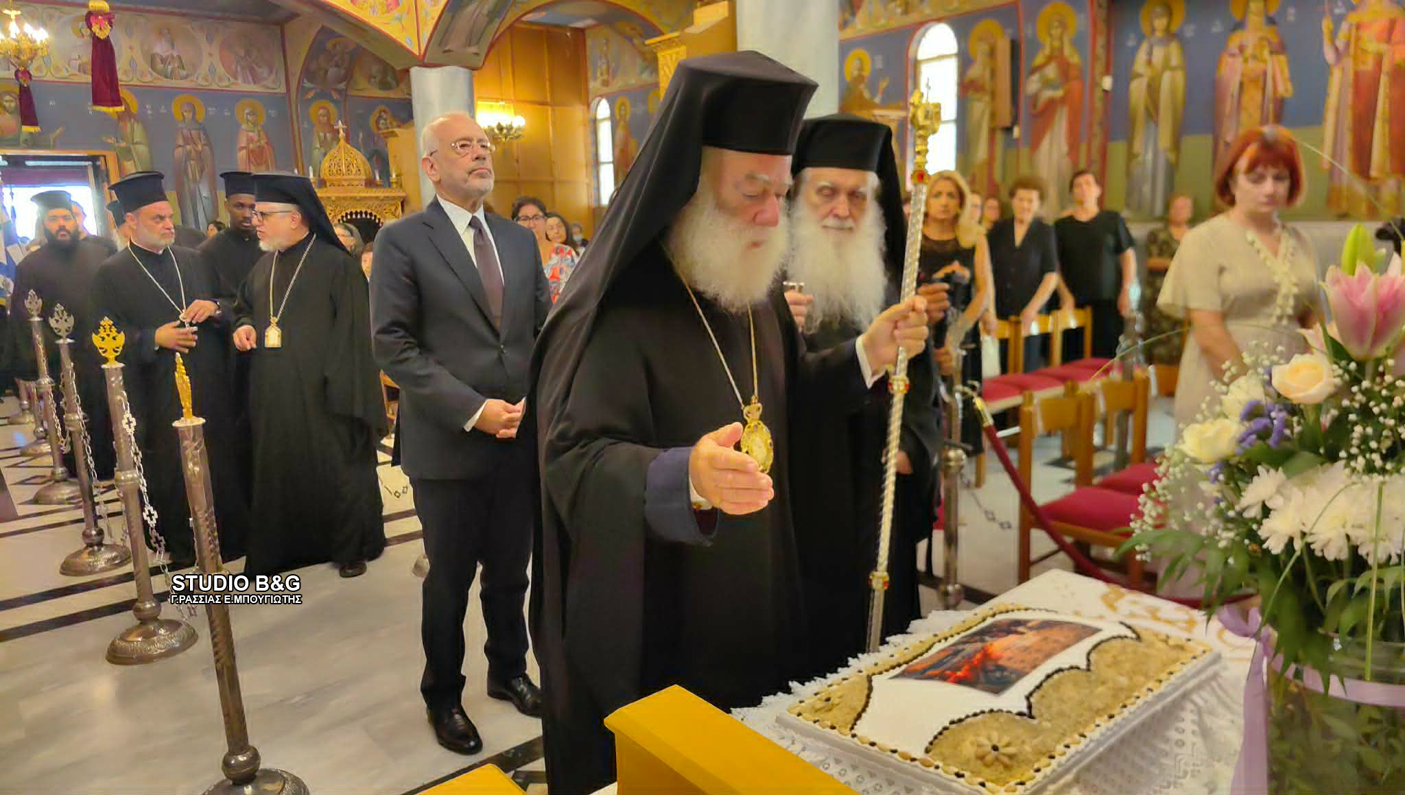 Patriarku i Aleksandrisë viziton Nea Kio të Argolidas - photo 7