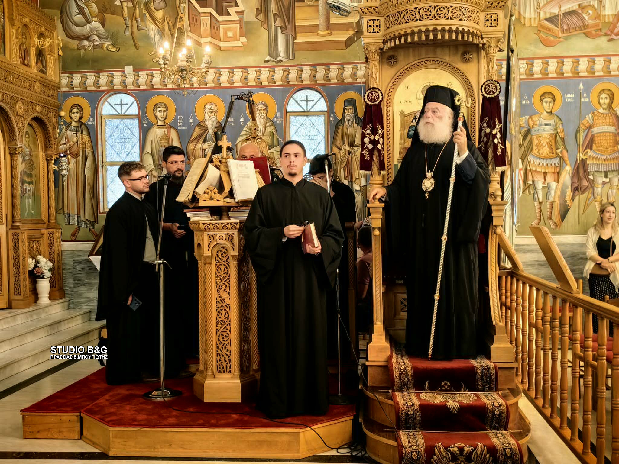 Patriarku i Aleksandrisë viziton Nea Kio të Argolidas - photo 8