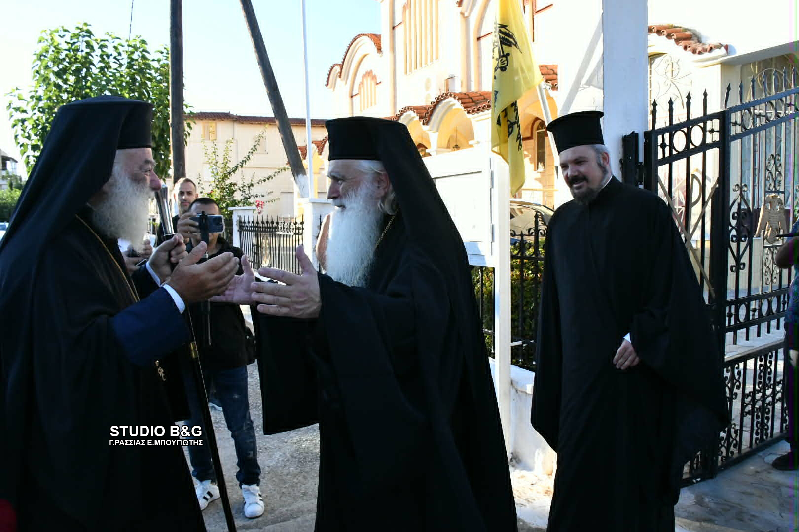 Patriarku i Aleksandrisë viziton Nea Kio të Argolidas - photo 10