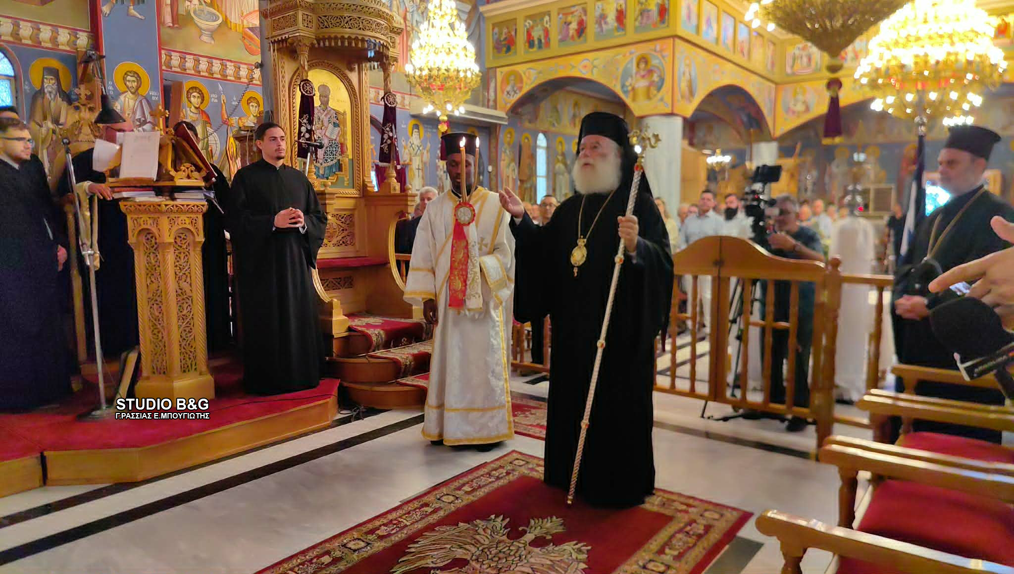 Patriarku i Aleksandrisë viziton Nea Kio të Argolidas - photo 12