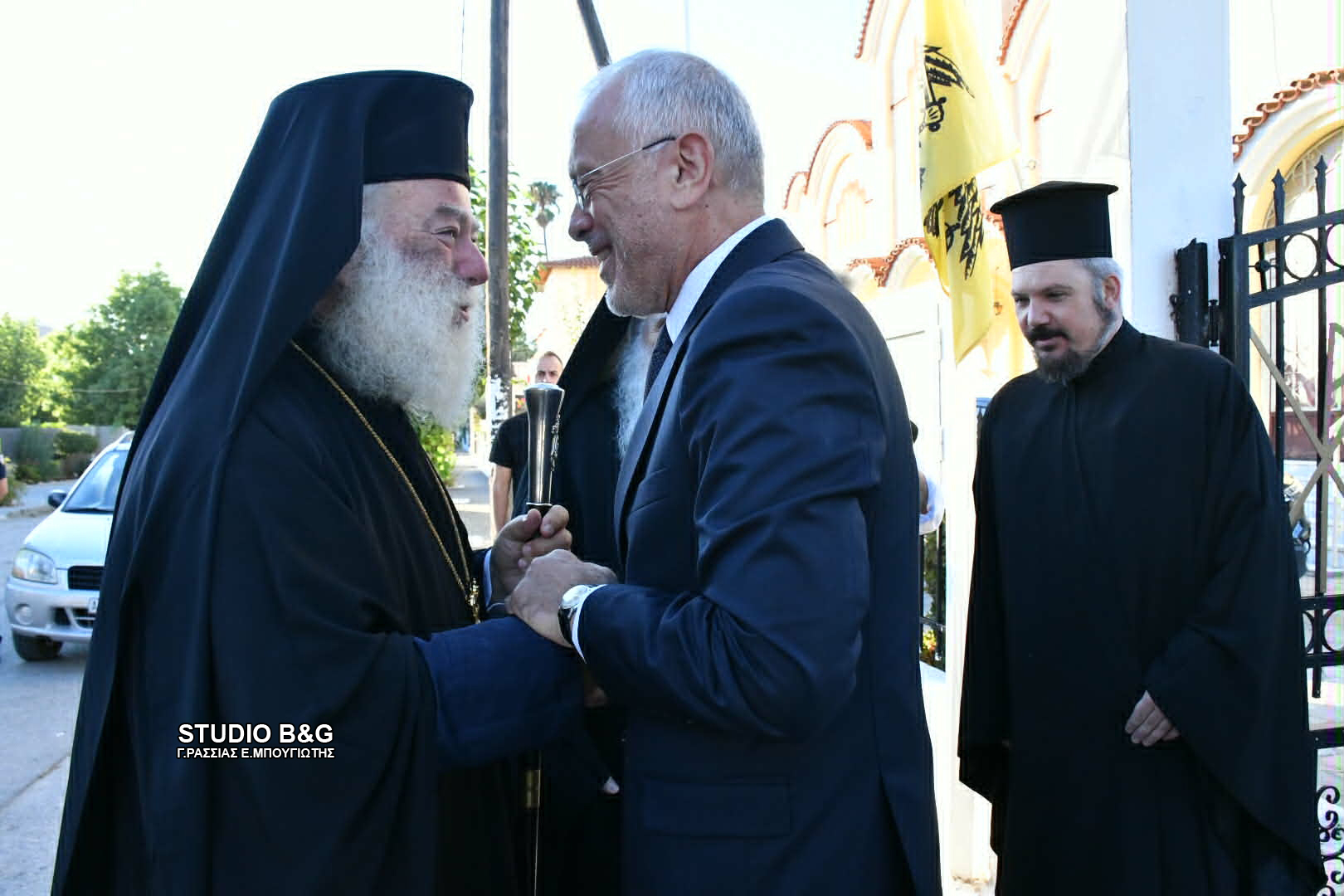 Patriarku i Aleksandrisë viziton Nea Kio të Argolidas - photo 13