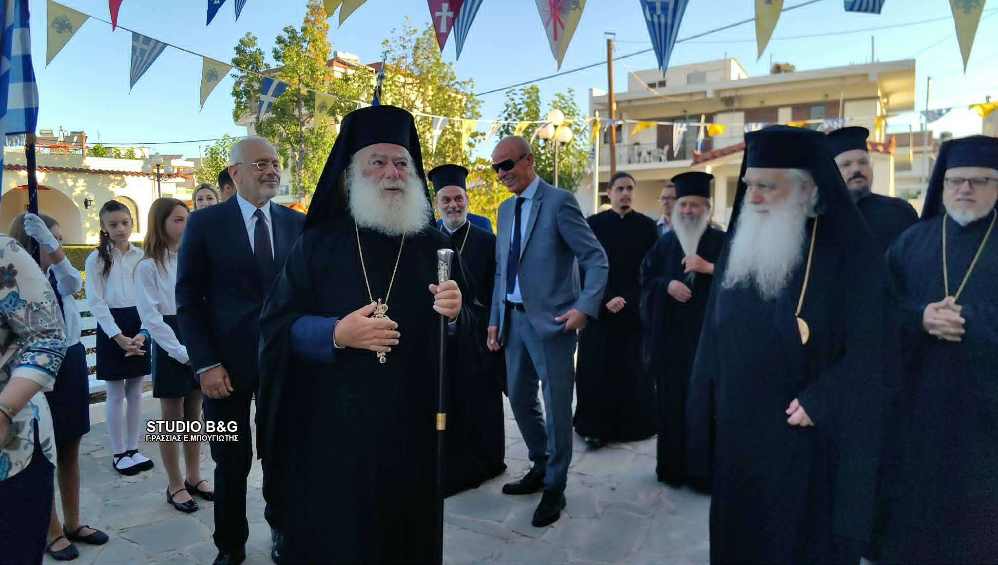 Patriarku i Aleksandrisë viziton Nea Kio të Argolidas - photo 19