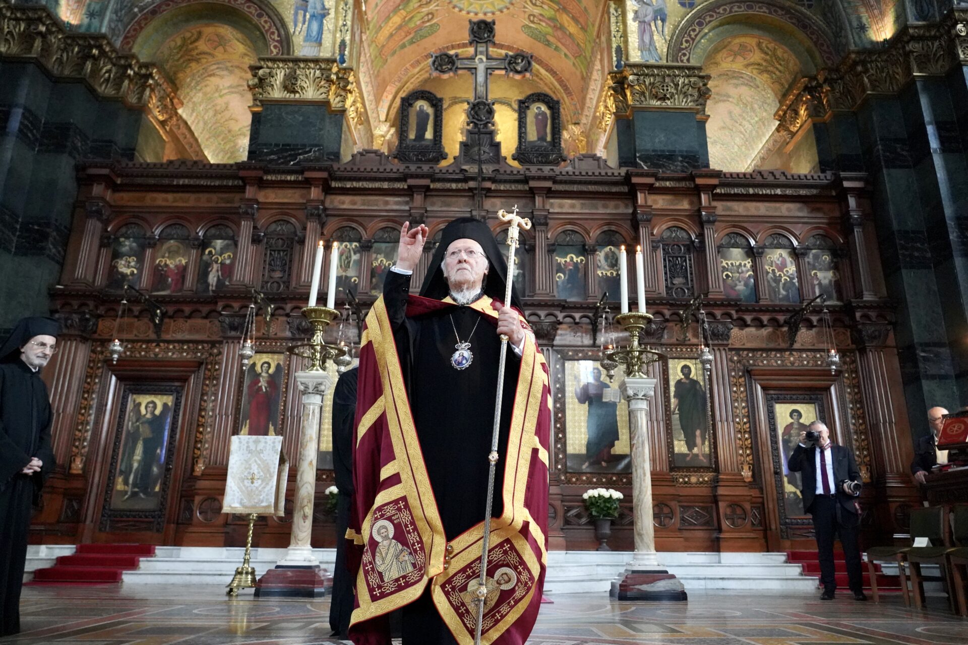 Patriarku Bartolomeu feston ditën e emrit të Kryepeshkopit Nikita në Londër - photo 2