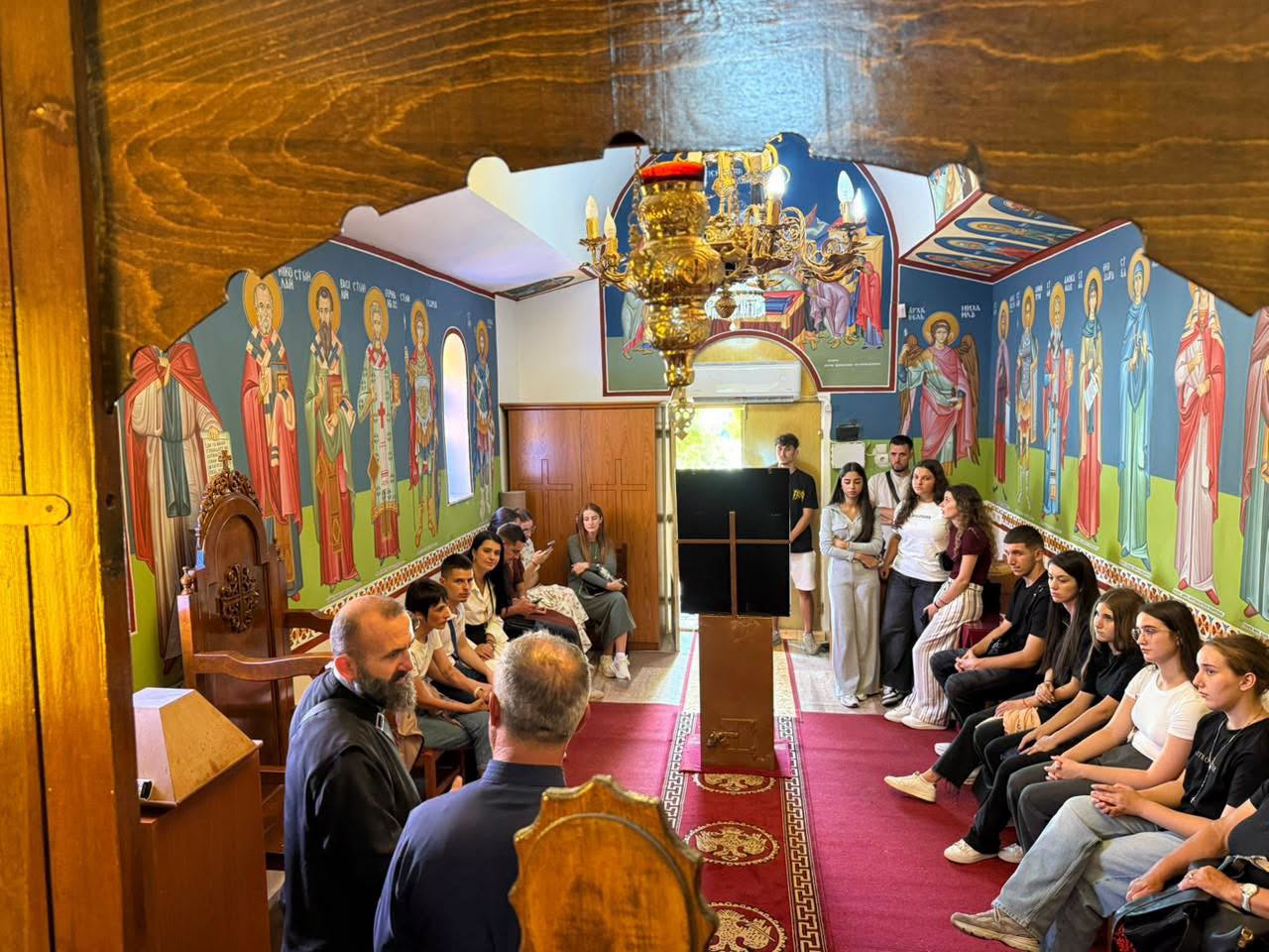 Rinia Ortodhokse e Fierit vizitoi kishat e Korçës dhe Prespës - photo 3