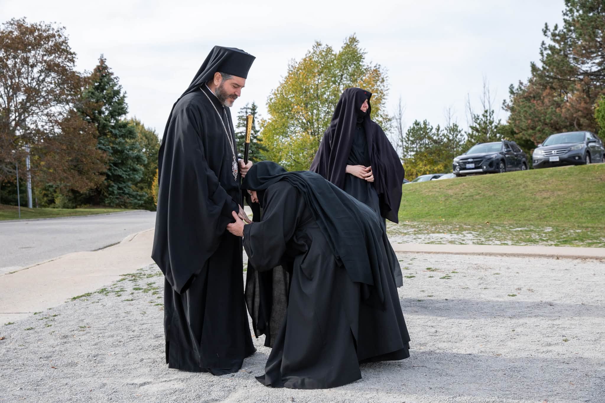 Kryepeshkopi Apostolos vizitoi manastirin e Shën Kozma Etolosit në Bolton - foto 4