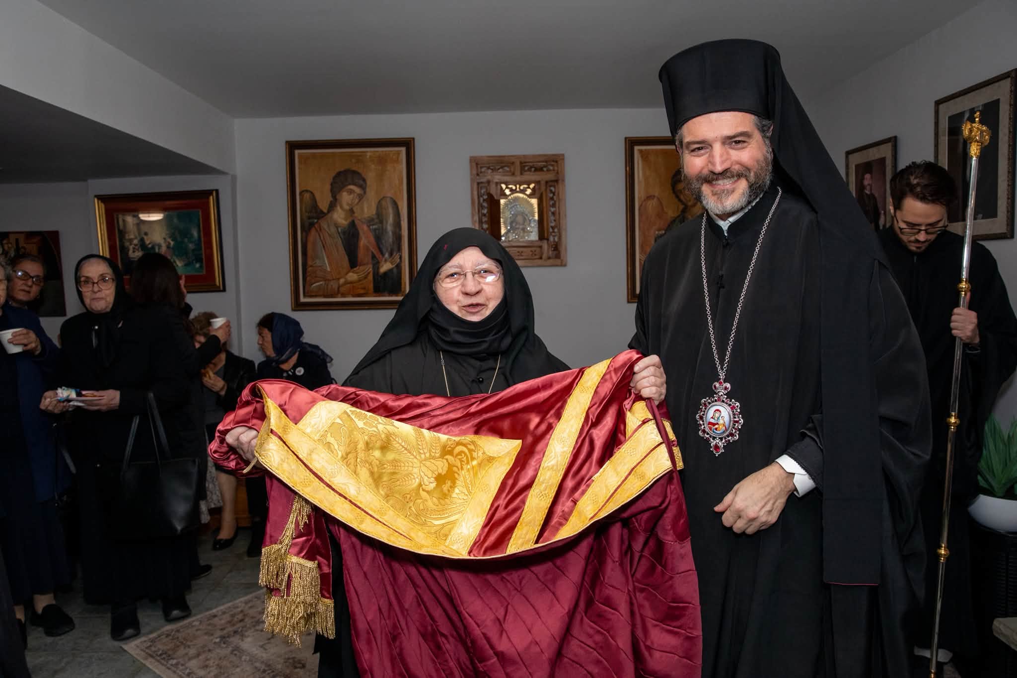 Kryepeshkopi Apostolos vizitoi manastirin e Shën Kozma Etolosit në Bolton - foto 9