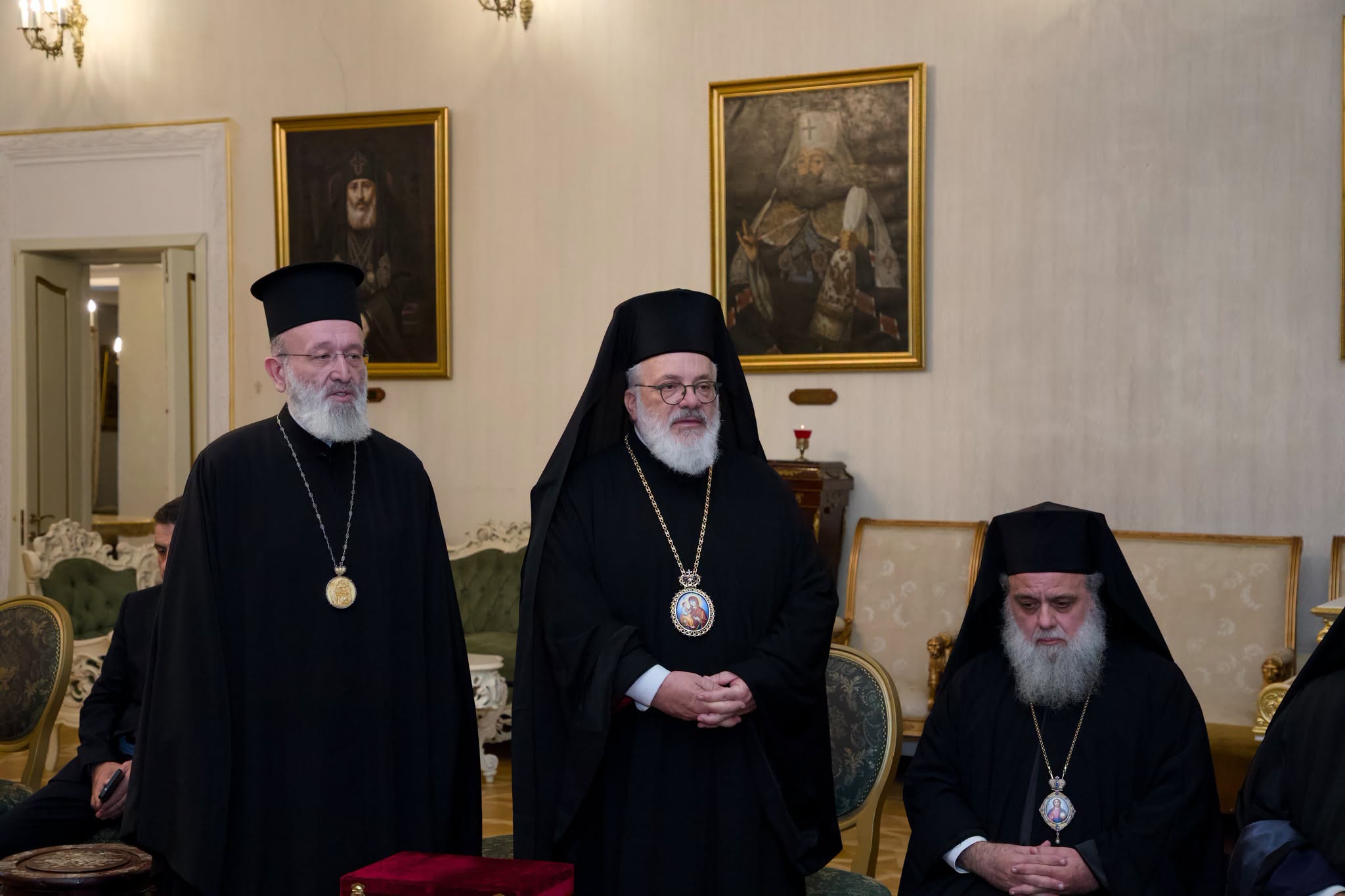 Patriarku Shio III priti përfaqësues të Kishave Ortodokse në Tbilisi - foto 13